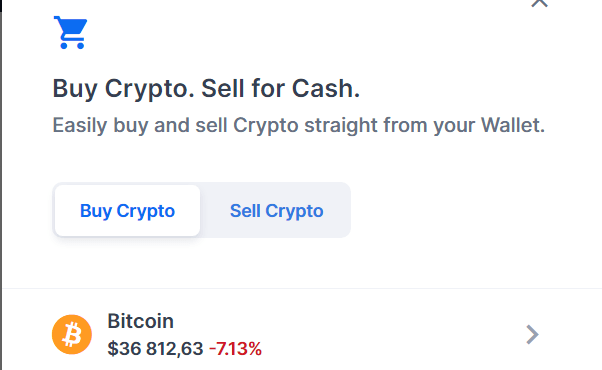 create bitcoin wallet step 6